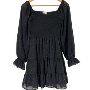 Altar'd State Black Oisin Dress Medium